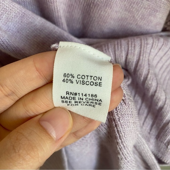 NWOT Adyson Parker Tunic V-neck Sweater L - Picture 3 of 4